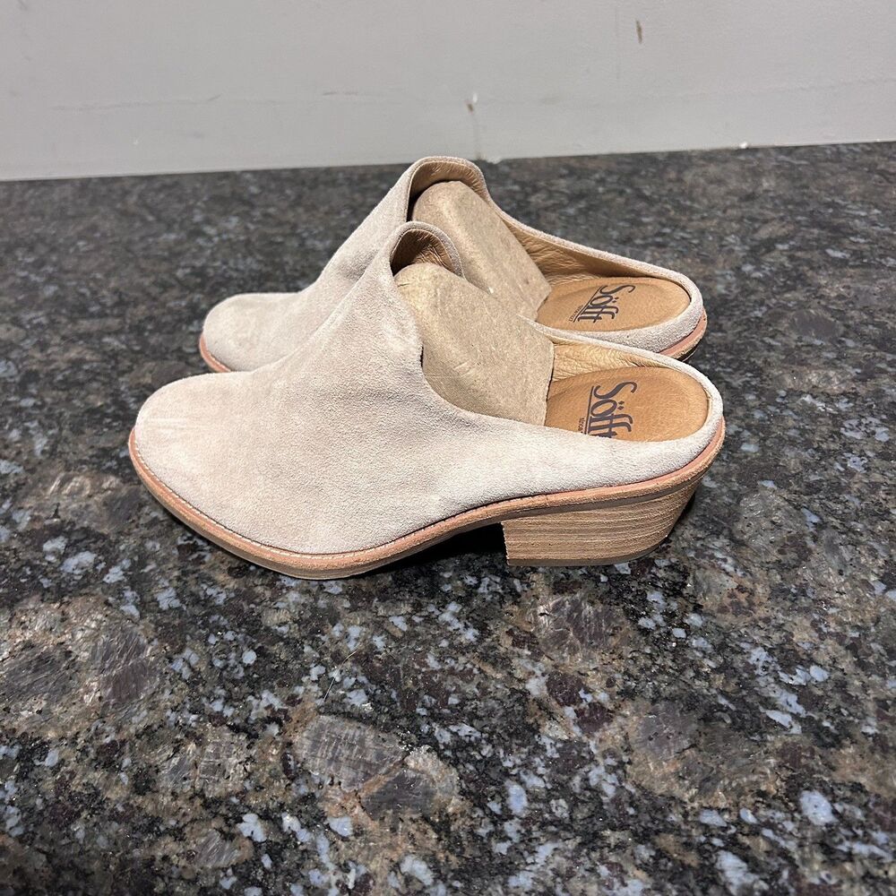 Sofft Womens Western Mule AMEERA slides leather Western Style Shoes 6.5